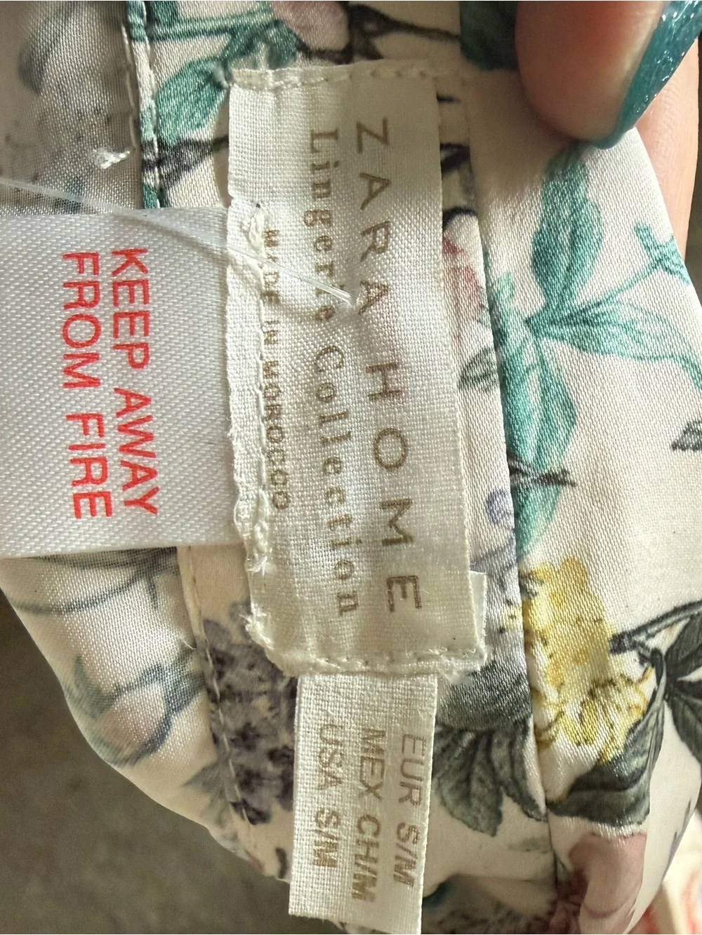 Zara Floral Midi Dress in White, Green, Pink, Yellow - Picture 4 of 4